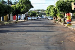 Rua Tiradentes será uma das recapeadas com os recursos