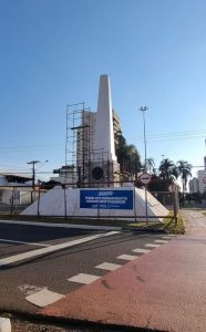 Prefeitura entrega obra de restauração do Obelisco nesta sexta-feira