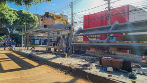 Estrutura da 2ª estação de embarque da Rui Barbosa será concluída hoje