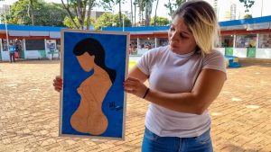 Praça dos Imigrantes recebe exposição de arte sensorial durante o mês de agosto 