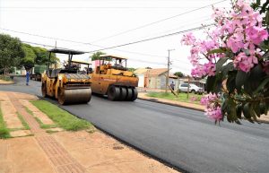 Concluída pavimentação da Rua Antônio Guimarães da Cunha, Bairro