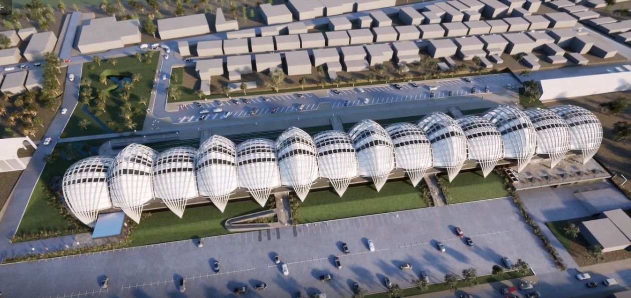 Nova feira central terá 11,5 mil metros de área construída em dois andares
