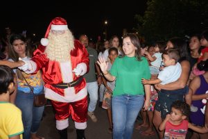 MAGIA DO NATAL CHEGA AO BAIRRO SANTA LUZIA E LEVA ALEGRIA AOS MORADORES DA REGIÃO