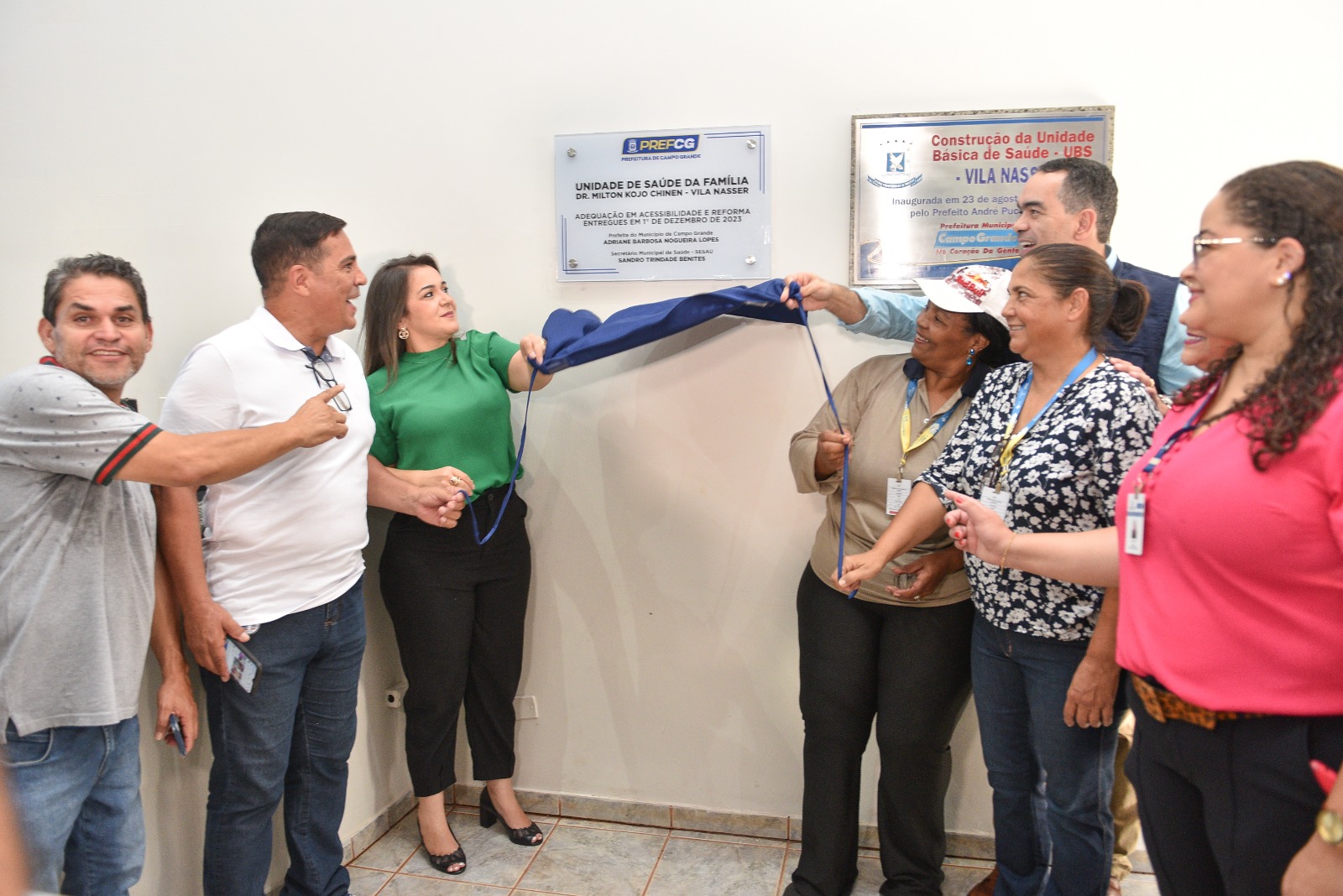 Prefeitura entrega reforma de unidade esperada há mais de 15 anos por moradores do Vila Nasser