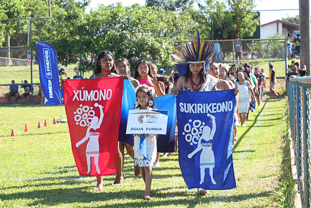 Centenas de famílias se reúnem e prestigiam o 17º Jogos Urbanos Indígenas de Campo Grande