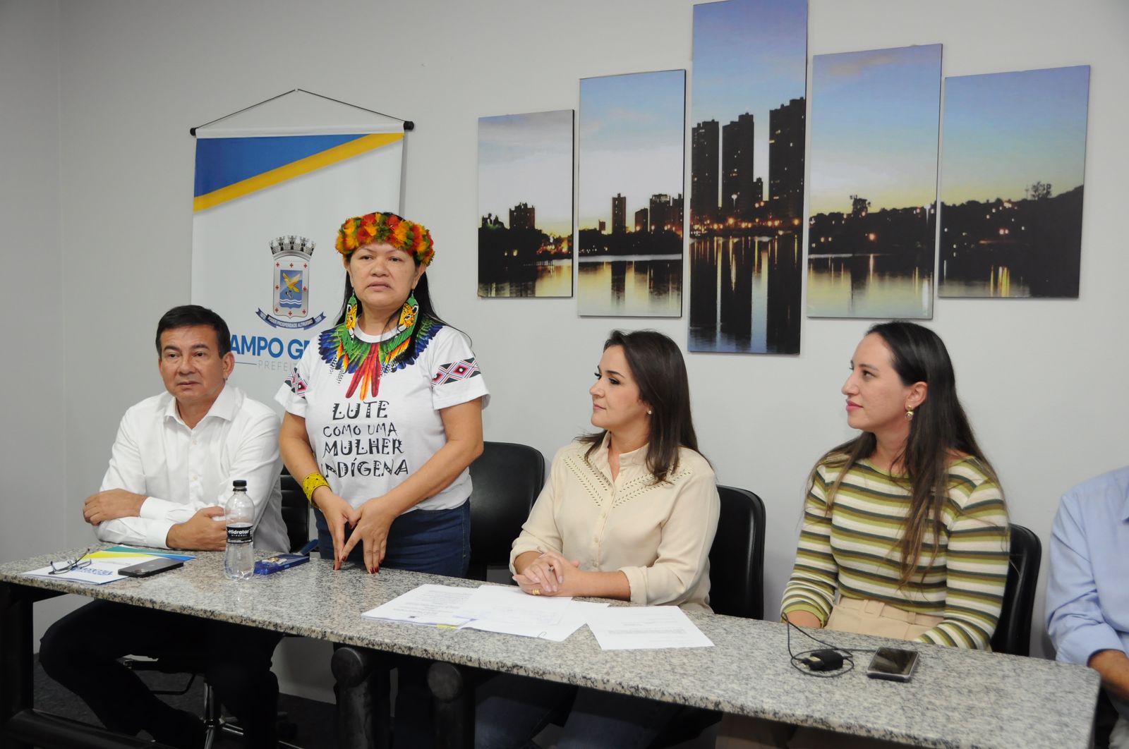 Prefeita sanciona Lei que integra lideranças indígenas ao Conselho Municipal dos Direitos e Defesa dos Povos Indígenas