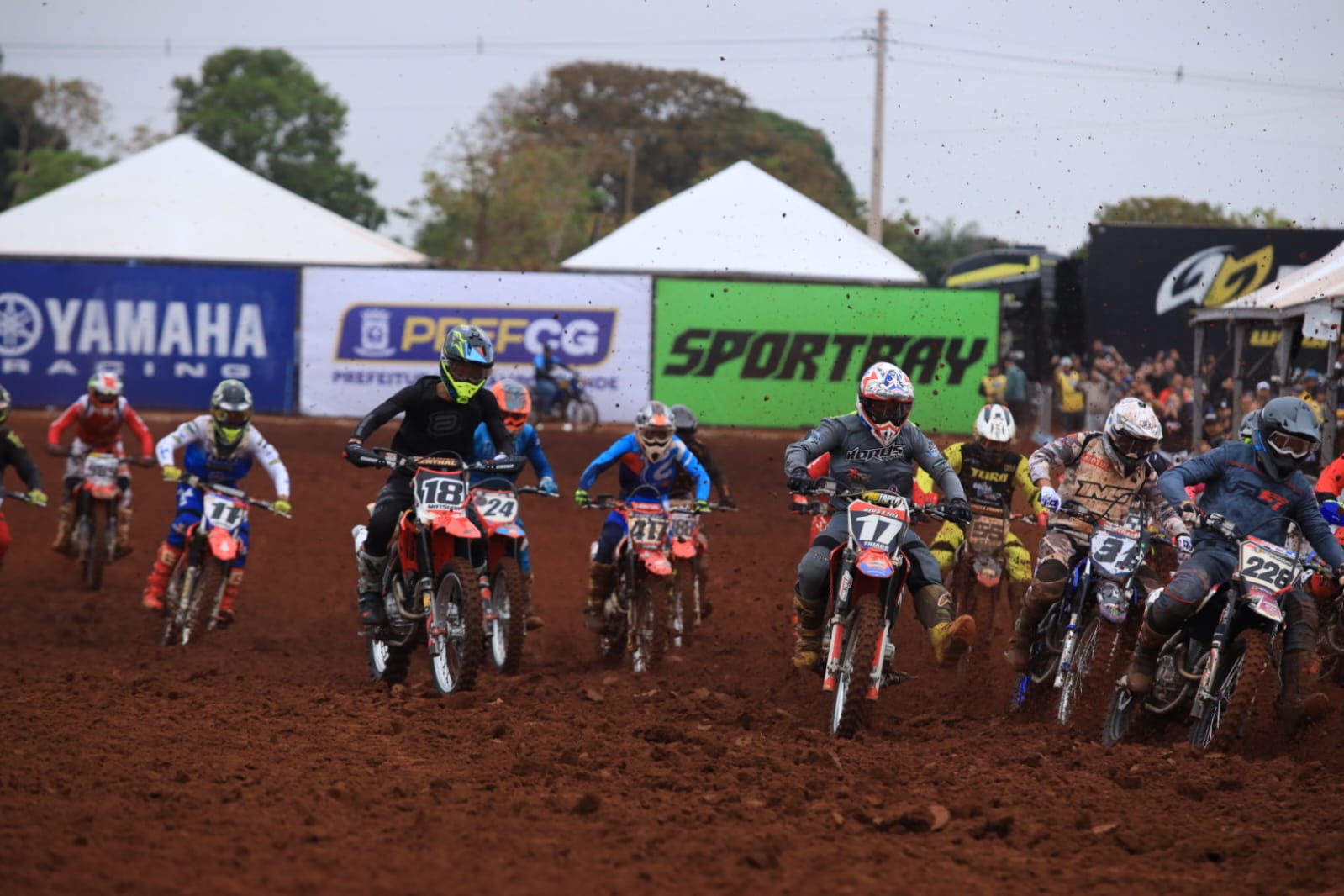 Campo Grande recebe a 3ª etapa do Campeonato Brasileiro de Motocross no Parque Jacques da Luz