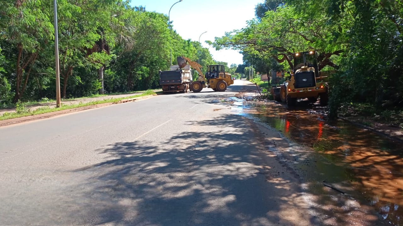 Prefeitura intensifica trabalhos preventivos e manutenção nos pontos danificados pela chuva