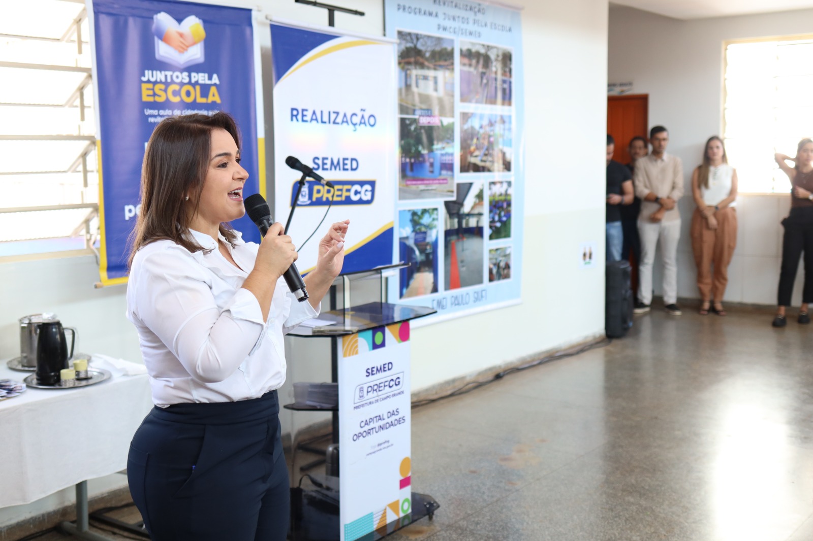 Prefeitura de Campo Grande entrega mais três revitalizações de EMEIs